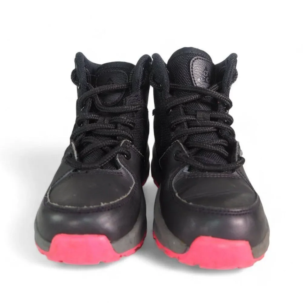 Nike Manoa ACG Outdoor High‎ Top Boots Black / Hyper Pink 859413-006 Toddler 11C